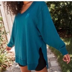 NATURAL LIFE Teal Sweatshirt